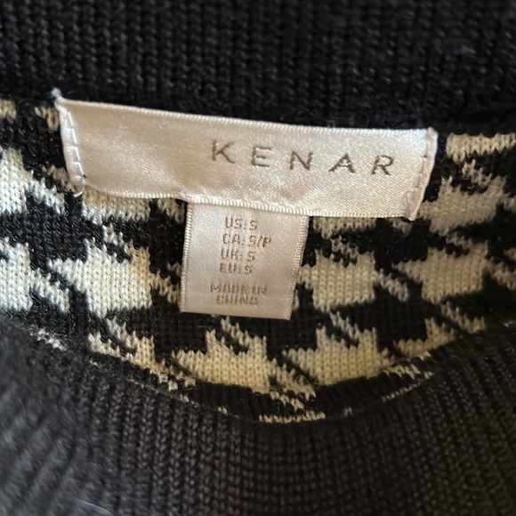 Kenar houndstooth sweater skirt! - Picture 2 of 3